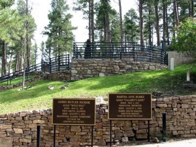 James Butler Hickok Marker. Click for full size. James Butler Hickok Marker image. Click for full size.