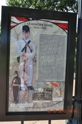 Seminole Wars Marker image. Click for full size.