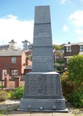 Bloody Sunday Monument. Click for full size. Bloody Sunday Monument image. Click for full size.