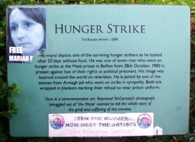 Hunger Strike Marker image. Click for full size.