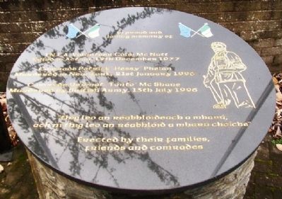 Mc Nutt, Phelan, and Mc Shane Memorial image. Click for full size.