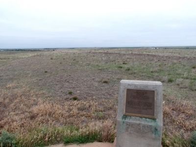Santa Fe Trail Remains Marker image. Click for full size.