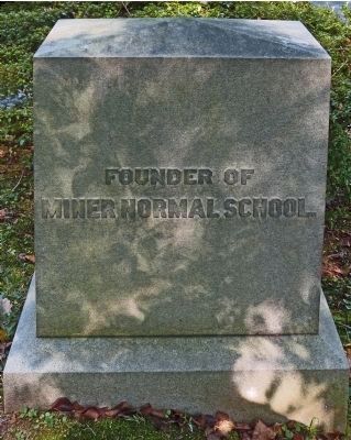 Founder of Miner Normal School image. Click for full size.