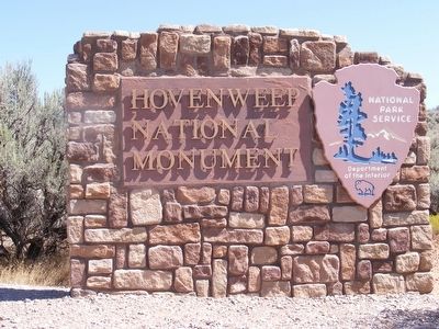 Entrance to the Hovenweep National Monument image. Click for full size.