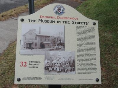 Industrial Strength Danbury Marker. Click for full size. Industrial Strength Danbury Marker image. Click for full size.