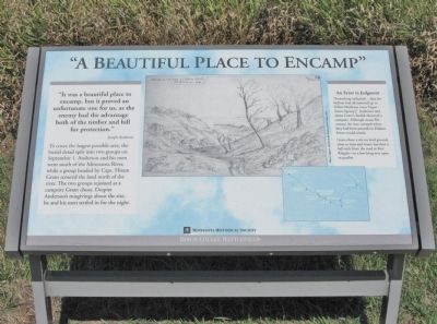 A Beautiful Place to Encamp Marker image. Click for full size.