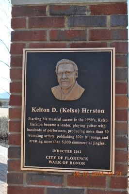 Kelton D. (Kelso) Herston Marker image. Click for full size.