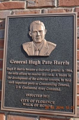 General Hugh Pate Harris Marker. Click for full size. General Hugh Pate Harris Marker image. Click for full size.