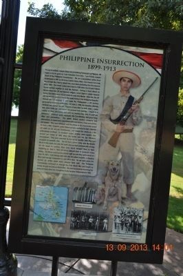 Philippine Insurrection 1899- 1913 Marker image. Click for full size.