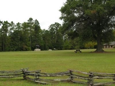 The Boy of the Waxhaws Statue and Markers image. Click for full size.