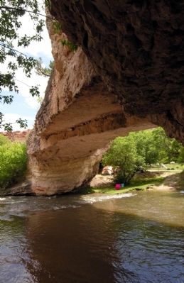 Ayres Natural Bridge. Click for full size. Ayres Natural Bridge image. Click for full size.