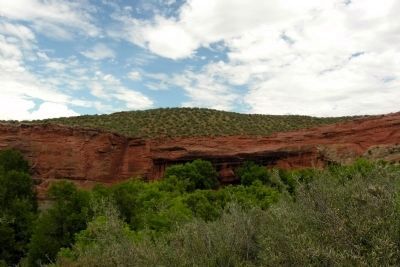 Cliffs Along La Prele Creek. Click for full size. Cliffs Along La Prele Creek image. Click for full size.