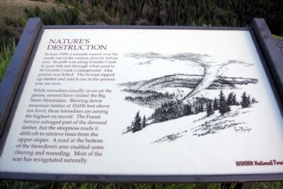Nature's Destruction Marker. Click for full size. Nature's Destruction Marker image. Click for full size.