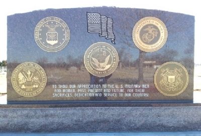 Veterans Memorial Marker. Click for full size. Veterans Memorial Marker image. Click for full size.