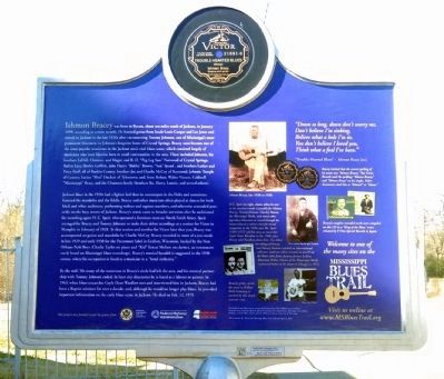 Ishmon Bracey Marker (Back) image. Click for full size.