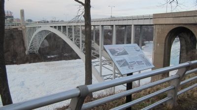 The Falls View Bridges Marker. Click for full size. The Falls View Bridges Marker image. Click for full size.