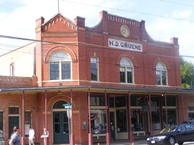 Henry D. Gruene Mercantile Store. Click for full size. Henry D. Gruene Mercantile Store image. Click for full size.