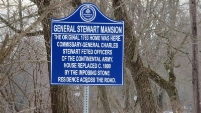 General Stewart Mansion Marker image. Click for full size.
