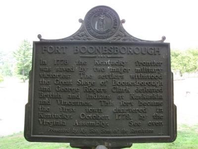 Fort Boonesborough Marker image. Click for full size.