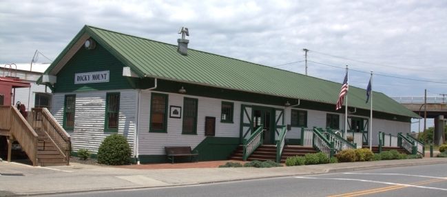 Rocky Mount Railroad Depot image. Click for full size.
