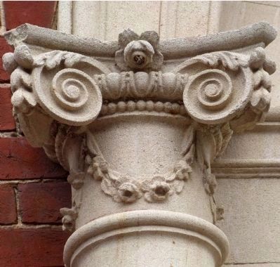 Aquia Sandstone Corinthian Capital image. Click for full size.
