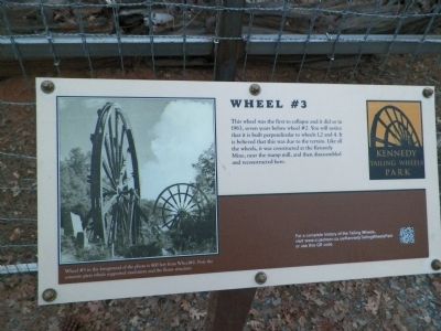 Tailings Wheel #3 Information Sign image. Click for full size.