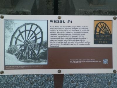 Tailings Wheel #4 Information Sign image. Click for full size.