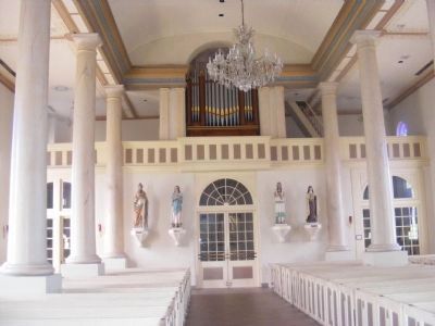 St. Martin Catholic Church-the back of the inside of the church. Click for full size. St. Martin Catholic Church-the back of the inside of the church image. Click for full size.