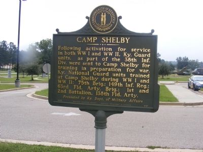Camp Shelby Marker image. Click for full size.