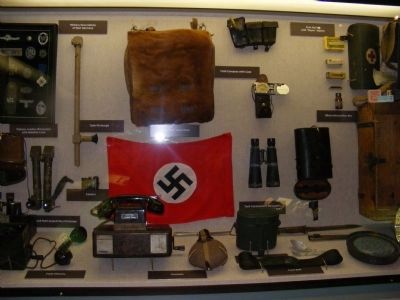 Exhibit inside the Armed Forces Museum image. Click for full size.
