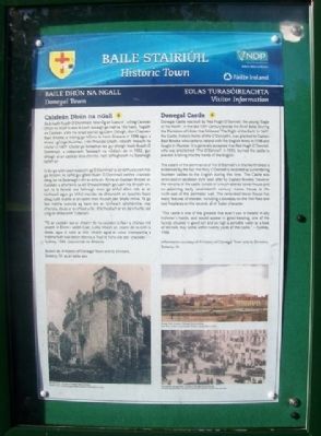 Donegal Castle / Caisleán Dhún na nGall Marker. Click for full size. Donegal Castle / Caisleán Dhún na nGall Marker image. Click for full size.