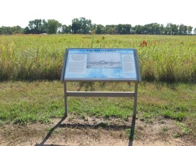 The Battle Ends Marker. Click for full size. The Battle Ends Marker image. Click for full size.