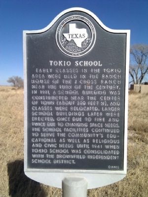 Tokio School Marker image. Click for full size.
