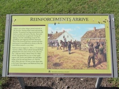 Reinforcements Arrive Marker image. Click for full size.