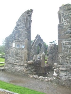 The Franciscan Friary of Donegal Ruins and Marker image. Click for full size.