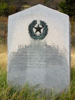 Hughes' Springs Texas Historical Marker image. Click for full size.