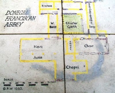 Donegal Friary Abbey Diagram. Click for full size. Donegal Friary Abbey Diagram image. Click for full size.