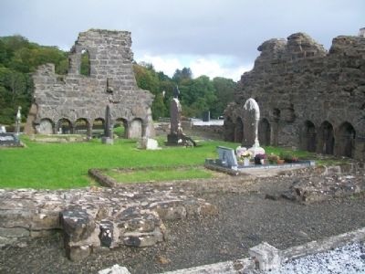 Donegal Friary Ruins image. Click for full size.