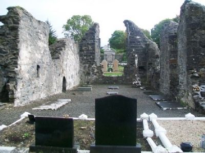 Donegal Friary Ruins. Click for full size. Donegal Friary Ruins image. Click for full size.