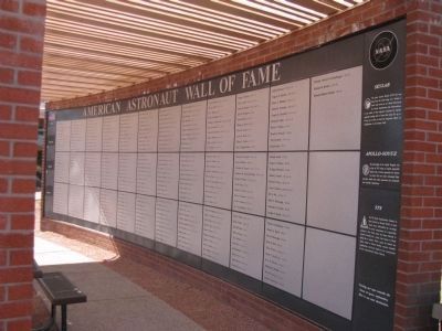 American Astronaut Wall of Fame image. Click for full size.
