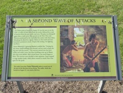 A Second Wave of Attacks Marker image. Click for full size.