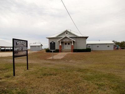 Purmela Baptist Church and Marker image. Click for full size.