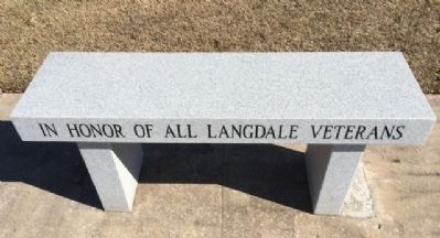 Langdale Veterans Memorial image. Click for full size.