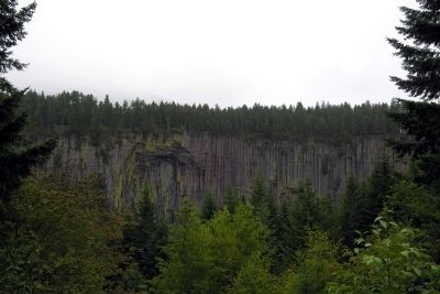 The Palisades near the Marker. Click for full size. The Palisades near the Marker image. Click for full size.