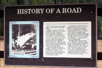 History of a Road Marker image. Click for full size.