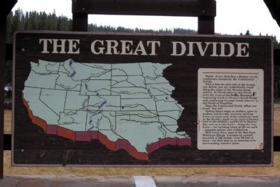 The Great Divide Marker image. Click for full size.
