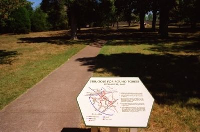 Struggle for Round Forest Marker image. Click for full size.