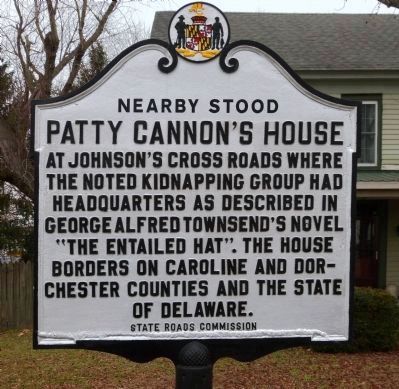 Neaby Stood<br>Patty Cannon's House Marker image. Click for full size.