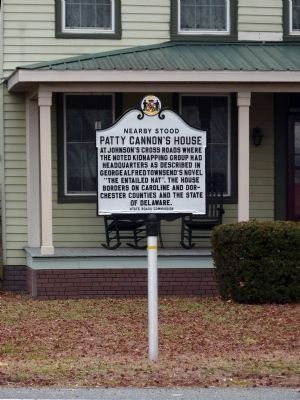 Nearby Stood<br>Patty Cannon's House Marker image. Click for full size.
