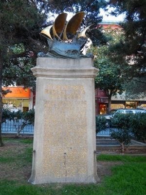 Robert Louis Stevenson Monument image. Click for full size.